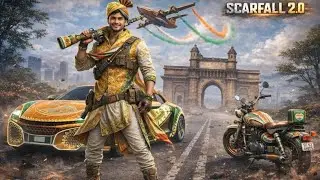 🇮🇳🔥ScarFall 2.0 Live 🔴 | Intense Battle & Pro Gameplay 🔥 | 🔥 Target🎯 10k👍 Battle Royal.