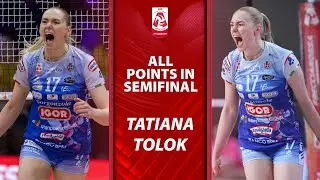 TATIANA TOLOK, All points in Semifinal Coppa Italia Frecciarossa 2026 | LVF 2025/26
