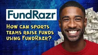 How can sports teams raise funds using FundRazr? 