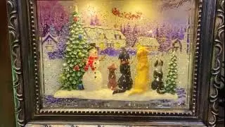 Raz Imports - Lighted, glittery Picture Frames
