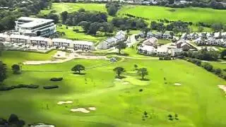 Flight over Seafield Golf course