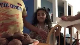 Part to my cousin and I try not he brownies 