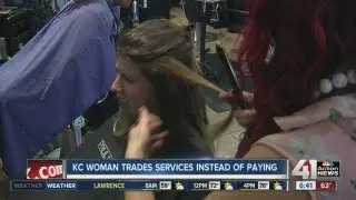 Woman shares tips for bartering services