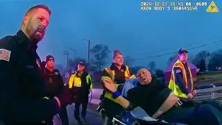Drunk Ex-Police Chief Goes Insane After Crashing Car