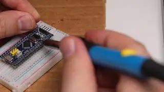 Blue Pill (STM32) Rust Workshop Part 5 - Soldering the Pin Rails