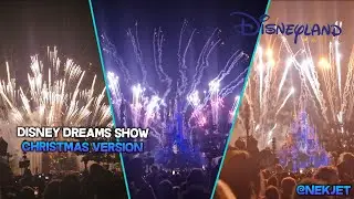 DISNEY DREAMS FÊTE NOËL - DISNEYLAND PARIS ( SPECTACLE 2022 , 4K60FPS )
