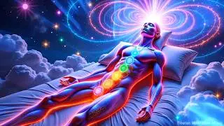 432Hz + 528Hz + 1111Hz + 963Hz | The DEEPEST Healing Sleep: Remove All Damage In The Body and Spirit