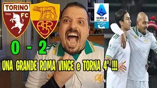 (GODO💦) TORINO-ROMA 0-2 😱💎 LA JOYA DYBALA SUPREMO 🔥 SUPER MALEN GOL ALL' ESORDIO 🔝‼️ GASPERINI 👏🐺💛❤️