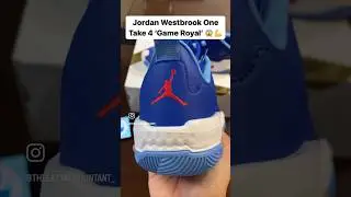 Jordan Westbrook One Take 4 &lsquo;Game Royal&rsquo; Released #details #jordan #nike