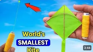 World&rsquo;s Smallest Kite 🪁 | Itni Chhoti Patang Aaj Tak Nahi Dekhi 😱 | Real Hacker Activate 