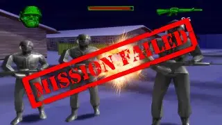 Army Men Sarge's Heroes en N64 PERO ES MARTES 13 (misión fallida)