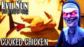 Evil Nun The Broken Mask - ГОТОВИМ КУРИЦУ в Новом ОБНОВЛЕНИИ 😃 (English Video)