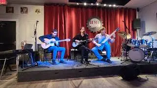 Psychron acoustic set at the Hickory music factory.