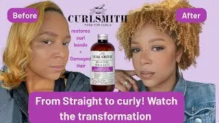 Watch My Curls Bounce Back After A Silk Press!