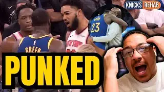 DRAYMOND PUNKED KNICKS | KNICKS REHAB ALLBALL TV