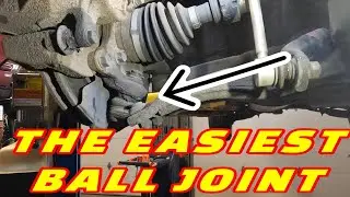 CUSTOMER STATES DEALERSHIP SAID BALL JOINT IS LEAKING! HOW TO REPLACE A TOYOTA RAV4 LOWER BALL JOINT