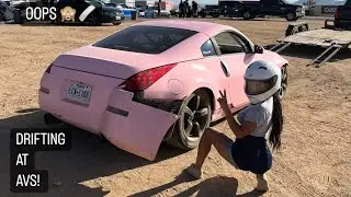 My first time drifting at Apple Valley Speedway!