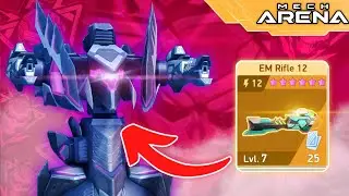 Nomad With Em Rifle 12 Gameplay Challenge 🔥😳 || Is It Still Worth It? - Mech Arena