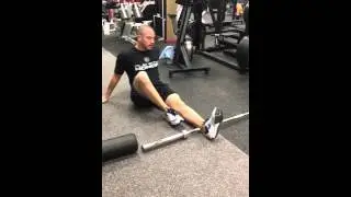 Calf/Achilles Smash w/ Foam roller & Barbell