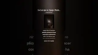 La Luz que se Apaga Remix AntrixTheMusic ft Suno IA 