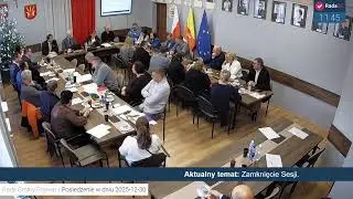 Gmina Rojewo - XXII Posiedzenie Sesji Rady Gminy