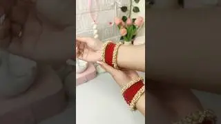 Meesho Karwachauth Chura✨❤️#ytshorts#shorts#meesho#karwachauth#unboxing#chura#bangles