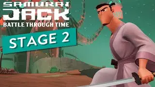 Samurai Jack Battle Through Time Gameplay - Stage 2 Boons Castle