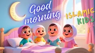 Good Morning Muslim Kids 🌞 | Islamic Morning Routine Song for Kids | Bismillah Nasheed