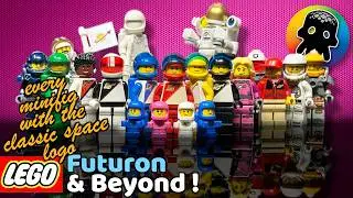 Futuron and Beyond : Get Every Classic Space Logo-Adorned LEGO Outfits