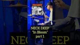 NECK DEEP &ldquo;In Bloom&rdquo; Part 1 #drumcover #drums #drummer #music #neckdeep #poppunk #musician #punkrock