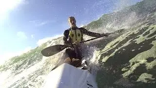 Fenn LS surfski vs Mission Bay channel