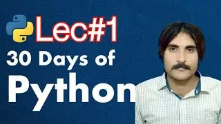 Python Lecture 1 in Urdu/Hindi | Beginner to Advanced Python Course | Learn Python Programming