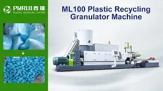 ML100 Plastic Recycling Granulator Machine for Recycling Film, Crushed Material - Purui Machinery