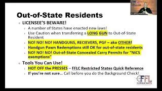 ATF Form 4473 - FFL Compliance Tips  - Part 1