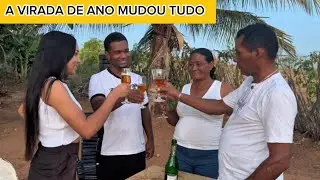 Brigavam o ano inteiro,mas na VIRADA descobriram que ainda eram FAMÍLIA 🎇🤍