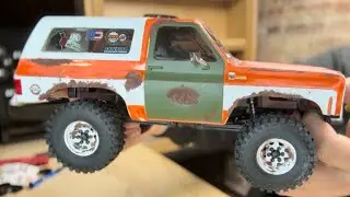 Fms Fcx24 Chevy Blazer Build and Crawling