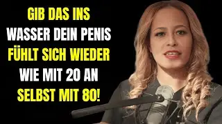 Trinke nach 50 kein pures Wasser mehr! Füge dieses Mineral hinzu für eine unglaubliche Durchblutung.