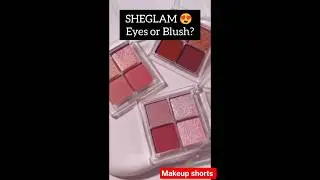 ✨ Sheglam Glow Up 2025 | Pink Highlighter + Palettes 💄 | Makeup# Shorts
