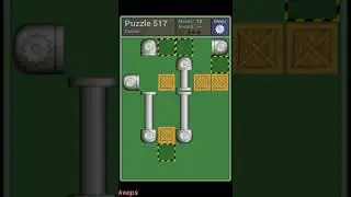 Pushing Machine (Genius) Level Puzzle 517 - Perfect Solution