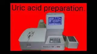 Uric acid test.