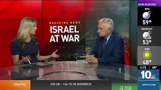 Reed Joins WJAR 10 to Discuss Latest Developments from Israel