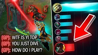 I CANT STOP WINNING WITH MASTER YI TOP...