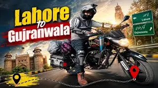 Lahore to Gujranwala Bike Ride on Suzuki GR 150 | Naran Series Episode 2 | Travel Vlog