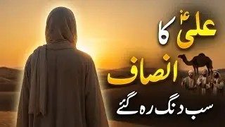 Ali Ka Insaaf | Ek Faisla Jis Se Sab Dang Reh Gaye | Islamic Story