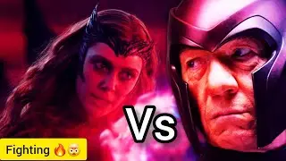 🔥🔥Wanda vs Magneto | Father vs Daughter | Reality War Battle | Marvel Explained in Hindi&rdquo;