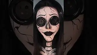 THE OTHER MOTHER MAKEUP TUTORIAL #halloweenwithshorts #halloweenideas #coraline