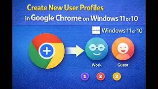 How to Create New User Profiles in Google Chrome on Windows&nbsp;11&nbsp;or&nbsp;10 | GearUpWindows Tutorial