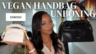 SINBONO HANDBAG UNBOXING | VEGAN LEATHER HANDBAGS!