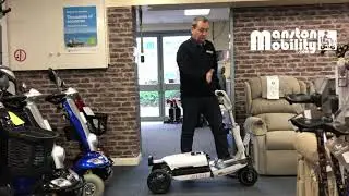 How to close an ATTO mobility scooter