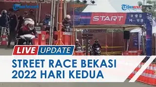 Suasana Street Race Bekasi 2022 Hari Kedua, Disambut Antusias Pengunjung dan Joki Balap